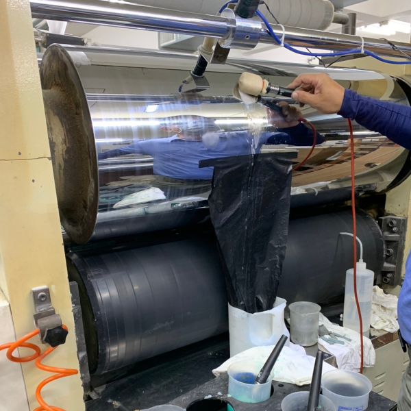 Printing Roller Surface Repair